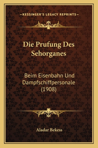 Die Prufung Des Sehorganes