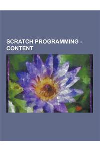 Scratch Programming - Content: Blocks, Other, Scratch, Scratch Modifications, Scratch Program, Scratch Website, Go To, Hat Block, If on Edge, Bounce,