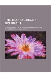 The Transactions (Volume 11)