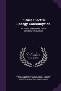 Future Electric Energy Consumption