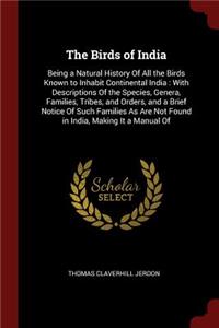 The Birds of India
