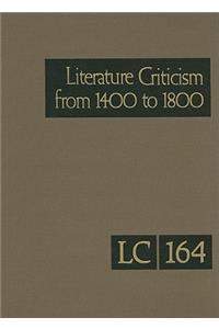 Literature Criticism from 1400 to 1800