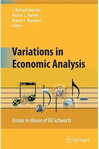 Variations in Economic Analysis