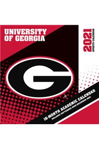 Georgia Bulldogs 2021 12x12 Team Wall Calendar