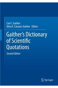 Gaither's Dictionary of Scientific Quotations