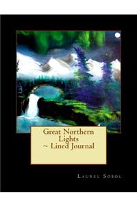 Great Northern Lights Lined Journal