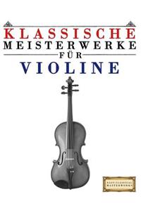 Klassische Meisterwerke Für Violine