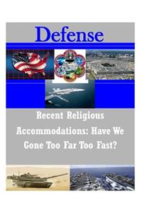 Recent Religious Accommodations