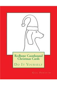 Redbone Coonhound Christmas Cards