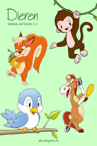 Dieren Kleurboek voor Kleuters 1 & 2