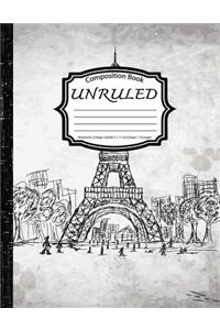 Unruled Composition Book