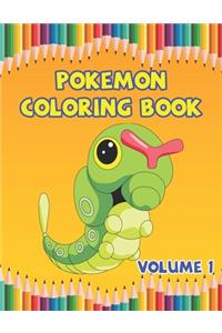 Pokemon Coloring Book Volume 1