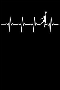 Volleyball Player Notebook
