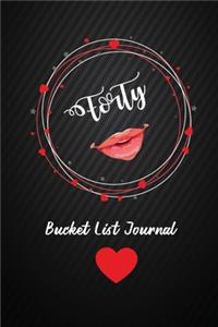 Forty Bucket List Journal