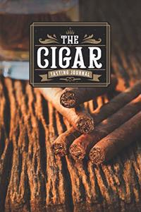 Cigar Smoking Tobacco Tasting Sampling Journal Notebook Log Book Diary - Raw Wood