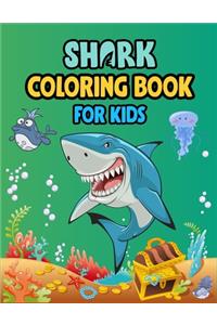 Shark Coloring Book For kids