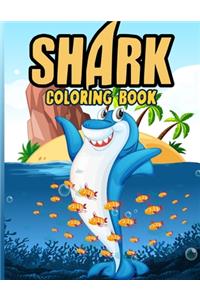 Shark Coloring Book