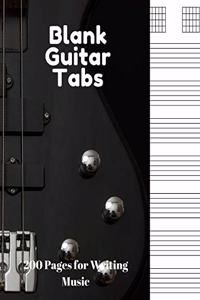 Blank Guitar Tabs