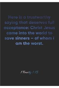 1 Timothy 1