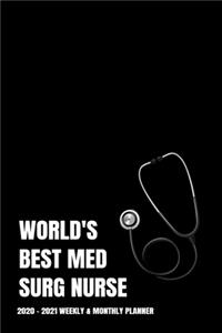 World's Best Med Surg Nurse Planner