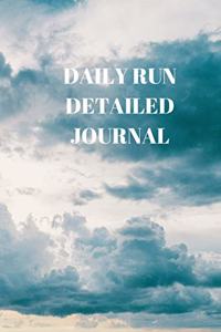Daily Run Detailed Journal