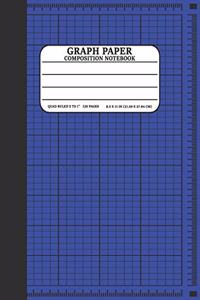 Graph Paper Composition Notebook