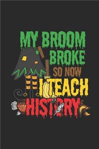 My Broom Broke So Now I Teach History