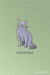 Russian Blue 2020 Planner