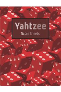 Yahtzee Score Sheets