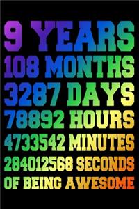 9 Years Of Being Awesome