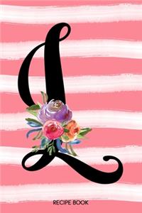 Monogram L Notebook
