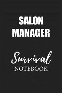 Salon Manager Survival Notebook