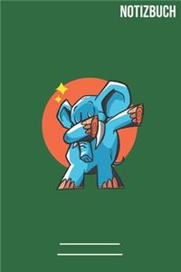 Notizbuch Liniert Elefant Dab