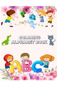Coloring Alphabet Book