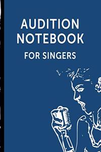 Audition Notebook For Singers