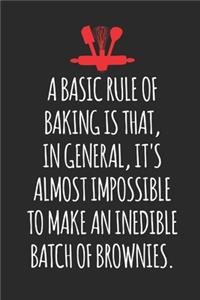 A Basic Rule Of Baking
