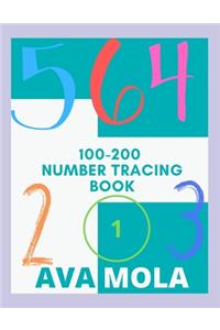 100-200 Number Tracing Book