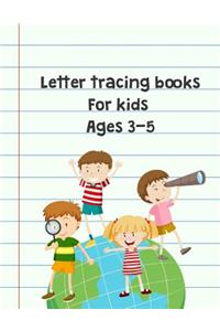 Letter tracing books for kids ages 3-5