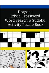 Dragons Trivia Crossword Word Search & Sudoku Activity Puzzle Book