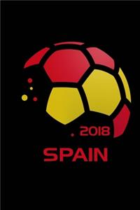 Spain Soccer Fan Journal