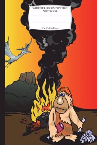 Wide Ruled Composition Notebook 6