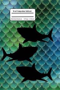 Shark Composition Notebook