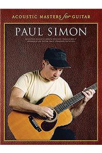 Acoustic Masters for Guitar--Paul Simon