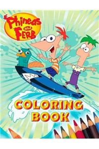 Phineas and Ferb Coloring Book
