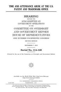 Time and attendance abuse at the U.S. Patent and Trademark Office