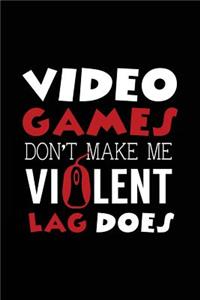 Video Games Don't Make Me Violent Lag Does