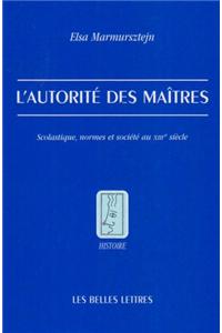 L'Autorite Des Maitres