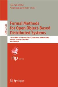 Formal Methods for Open Object-Based Distributed Systems