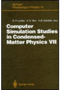 Computer Simulation Studies in Condensed-Matter Physics