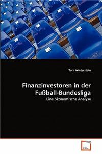 Finanzinvestoren in der Fußball-Bundesliga